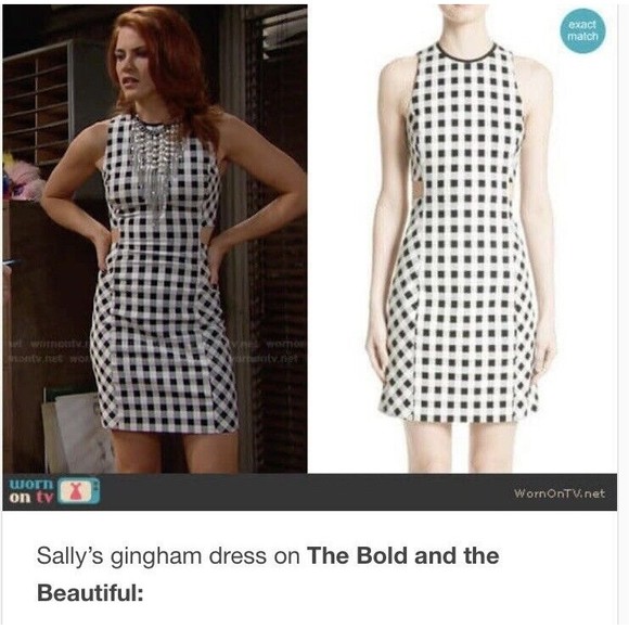 Rag & Bone NWT Tahoe Gingham Cut Out Dress Size 2 $550.00 - Picture 3 of 15